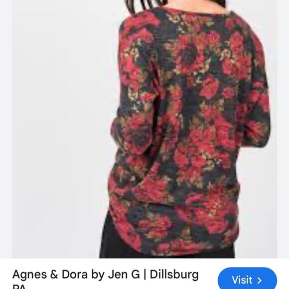 Agnes & Dora Rose Sweater Size small - Picture 2 of 6